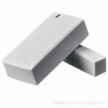 Wireless magnetic door contact, 433/868MHz frequency alarm system wireless accessory, Nanfu battery